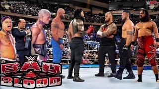 WWE 4 October 2024 Roman Reigns & Cody Rhodes vs Jacob Fatu & Solo Sikoa Full Match highlights