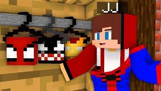 JJ Became Spider-Man with New Costume and Mikey But Venom - Maizen Minecraft Animation