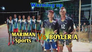 Warming up | MARIMAN Sports Vs BOYLER A