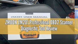 ZMOON ZM201 Professional OBD2 Scanner Diagnostic Tool Review