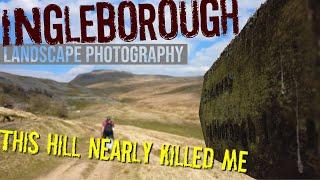 Ingleborough hike nearly KILLED me | Landscape Photos | Yorkshire Dales