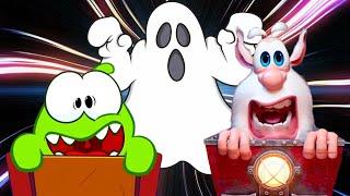 LIVE  Ghost Town  Booba & Om Nom  Cartoon For Kids Super Toons TV