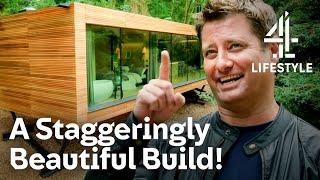 Luxury Floating Eco-Cabin In The Woodland | George Clarke's Amazing Spaces | Channel 4 Lifestyle