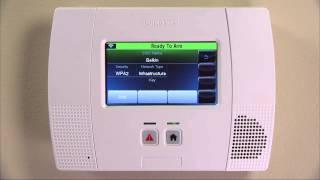 Honeywell LYNX L5200/L7000 : How to setup Wi Fi on your wireless Security System