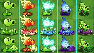 PvZ2 - 5 Best Combos (PEA x VINE x MINT) Battlez - Who Will WIn ?