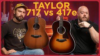 Taylor Guitar Showdown: Taylor's New 417e vs. Builder's Edition 717