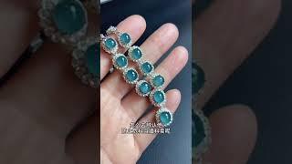 牛仔蓝是缅料还是危料？#翡翠 #翡翠a货 #jade #危地马拉