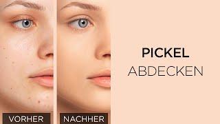 Tutorial: Unreine Haut und Pickel effektiv abdecken // ARTDECO