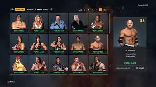 WWE 2K22 - Store Unlockables - Wrestlers