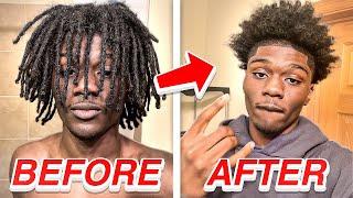 I Actually Cut My Dreads After 2 Years‍️