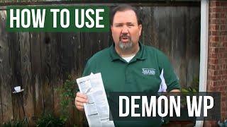 How to use Demon WP Insecticide Powder