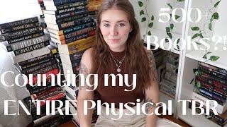 Counting ALL the Books on my Physical TBR