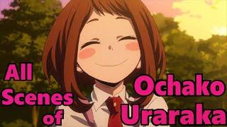 'All' Scenes of Ochako Uraraka in Season 1 (BNHA)