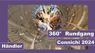 Connichi - 360° Rundgang auf der #Connichi  #2024 Händler #ASMR #Conrundgang