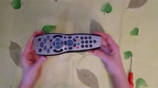 How to take apart a Sky TV Remote