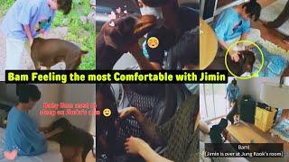 Jeon Bam Feeling the most Comfortable with Jimin! Jimin Jungkook and Bam IN THE SOOP Season 2