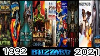 Evolution of Blizzard Games 1991-2021