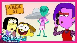 Cricket and Tilly Meet an Alien | Random Rings | Big City Greens | Disney Channel