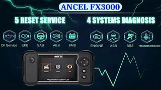 Ancel FX3000 OBD2 Scanner: Read & Clear Check Engine Light |