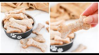 EASY Homemade Dog Biscuits (Only 2 Ingredients!)