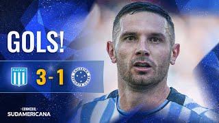 GOLS | RACING X CRUZEIRO | FINAL | CONMEBOL SUDAMERICANA 2024