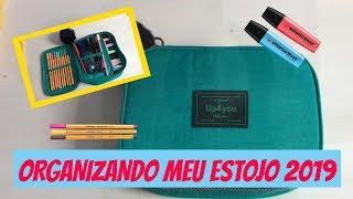 ORGANIZANDO MEU ESTOJO DE 100 PENS 2019 | JÚLIA DUTRA