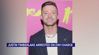 Popstar Justin Timberlake arrested on DWI charge