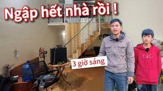 NÓNG .! MƯA LỚN NHÀ “HOA CẢI VÀNG “CHÌM TRONG BIỂN NƯỚC . MẤT HẾT ĐỒ ĐẠC . THỨC TRẮNG CẢ ĐÊM