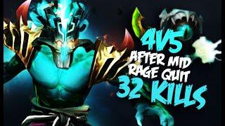 exthious - Juggernaut 32 Kills 4v5 Win | Dota 2 Immortal Rank 40 Gameplay