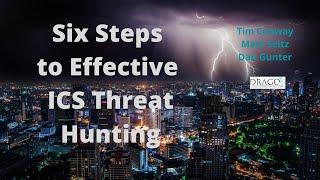 Six Steps to Effective ICS Threat Hunting