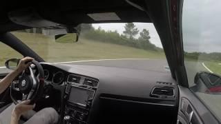 VW Golf GTI Clubsport 2016 - Test Pau-Arnos circuit