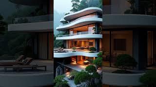 An Ultra-Modern Luxury Villa Nestled in the Heart of Misty Mountain #home #design #trending #shorts