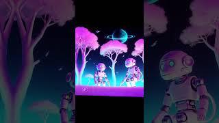 Cyber Jungle: Ai Robot Monkeys Explore