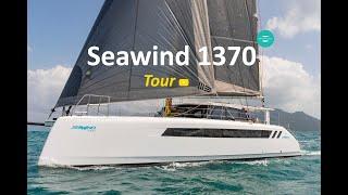 Seawind 1370 Sailing Catamaran - Boat Tour and Video Review #cruising  #yachts