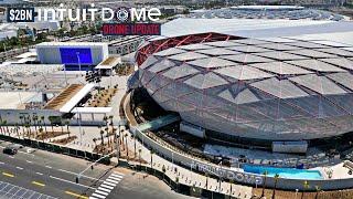 LA Clippers $2BN Intuit Dome Drone Construction Tour