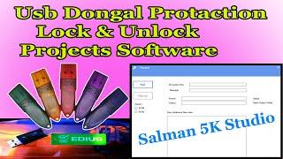 Usb Dongal Protaction  Lock & Unlock Projects Software