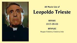 Leopoldo Trieste Movies list Leopoldo Trieste| Filmography of Leopoldo Trieste