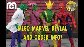 Mego Marvel Comics Reveal & Order Info