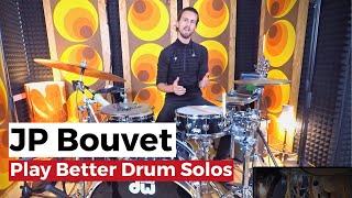 How to build your drum solo vocabulary with JP Bouvet