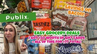 PUBLIX HAUL 12/25-1/1 | EASY GROCERY DEALS | BEGINNER FRIENDLY SAVINGS!