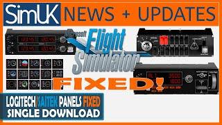 Microsoft Flight Simulator Saitek/Logitech Panels NOW WORKING UPDATE