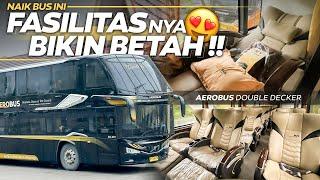 PENDATANG BARU ISTIMEWA ‼️ Fasilitas Mewah Bikin Betah | Aerobus Double Deck Medan - Pekanbaru