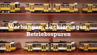 H0 Modellbahn - Wunschvideo: Rundfahrt und Fahrzeugsammlung / Laps on my layout and my tram cars