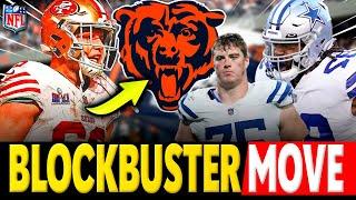 JUST HAPPENED! BEARS PLAN BLOCKBUSTER TRADE FOR MCCAFFREY?! SIGNING TOP DEFENDER! WR TARGET SPOTTED!