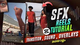 SFX REELS VIDEO EDITING | SFX REELS VIDEOS USING TRANSITIONS TUTORIAL | SFX REELS AUDIO EDITING 