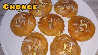 Chonge Recipe | Crispy And Sweet Chonge Recipe