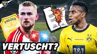 POLIZEI ERMITTELT gegen DE LIGT! PLATZT der MOUKOKO-TRANSFER? KickNews