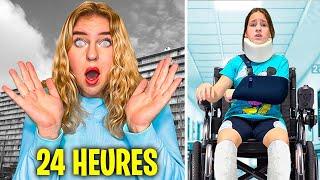 Amélya S'est Cassée La Jambe | Elina A Perdu La Vue | 24 Heures Challenge