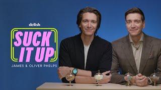 James & Oliver Phelps Hilariously Pranked Rupert Grint During ‘Harry Potter’ | Suck It Up | Delish