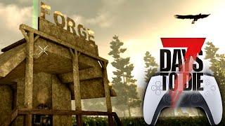 Let's Build A Forge House Base Pt1 | 7 Days To Die Console Vanilla PS5 (7)